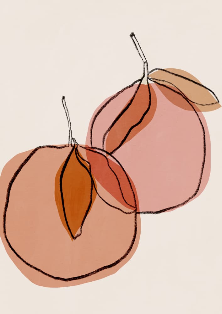 Summeroranges by Treechild — canvas wall art