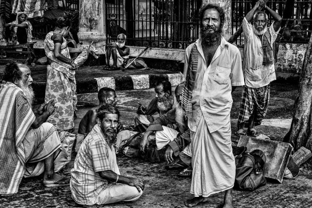 Indian Street Life by Joxe Inazio Kuesta Garmendia — canvas wall art