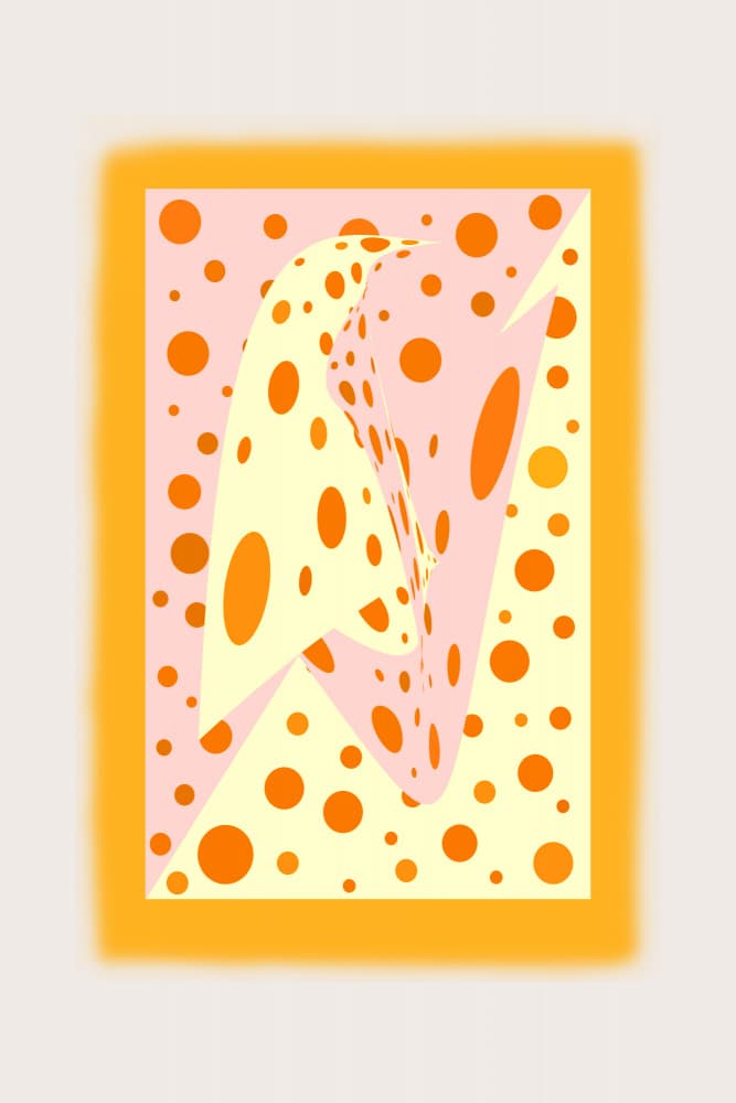 Playful Polka Dot Abstract by Christina Sillen — canvas wall art