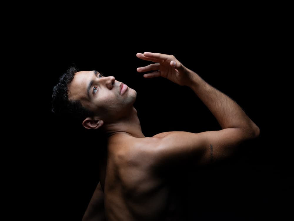 Dancer's Upward Reach by Sam SDFMedia — canvas wall art