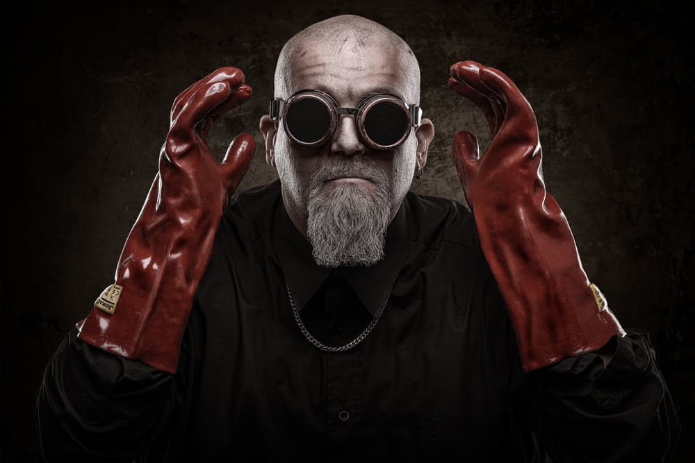 The Red Gloves by Petri Damstén — canvas wall art