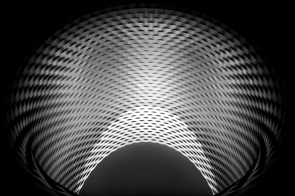 Abstract Geometric Arch by Hans-Wolfgang Hawerkamp — canvas wall art