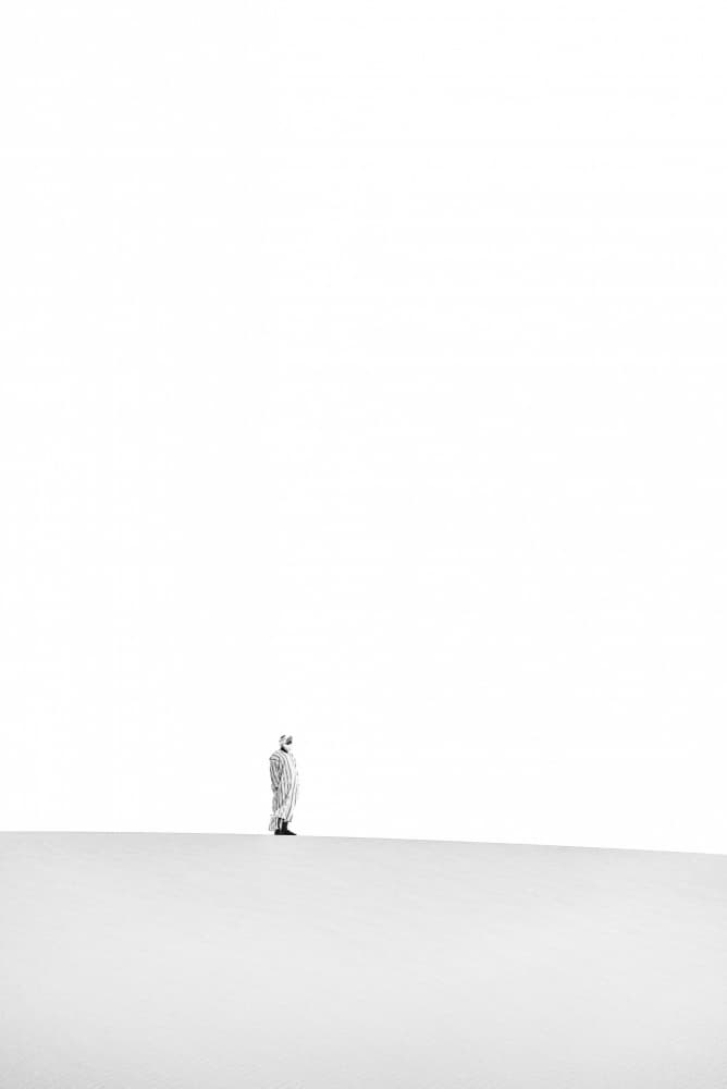 Vast Desert Solitude by Photolovers — canvas wall art