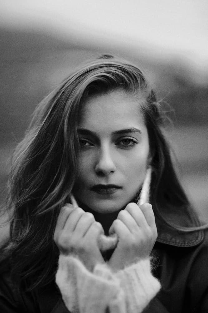 Intense Gaze Portrait by Steffen Lauterbach — canvas wall art