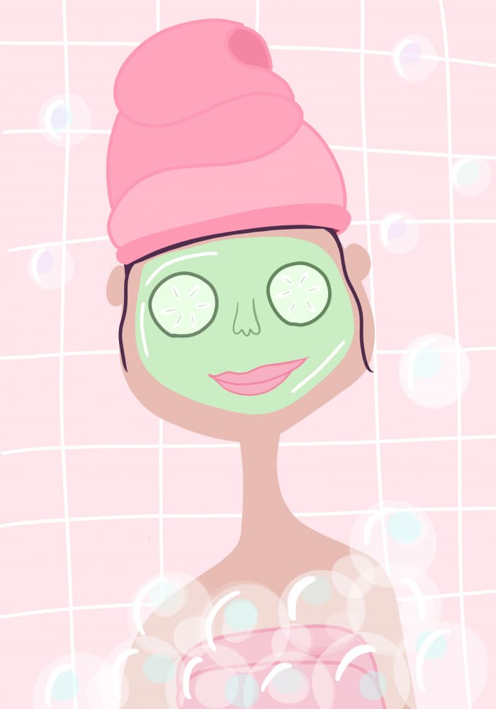 Spa Day by Athene Fritsch — canvas wall art