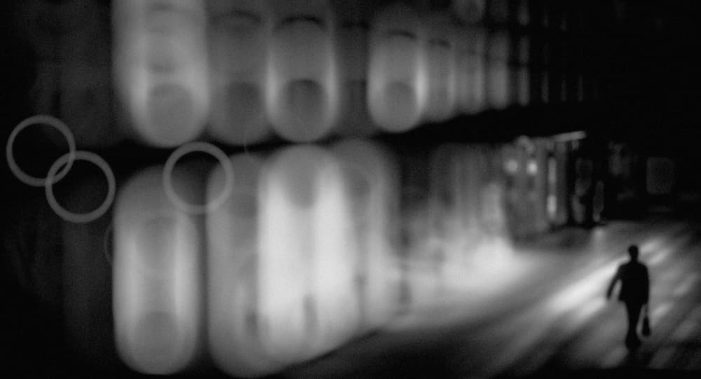 Blurred City Nights by Teruhiko Tsuchida — canvas wall art