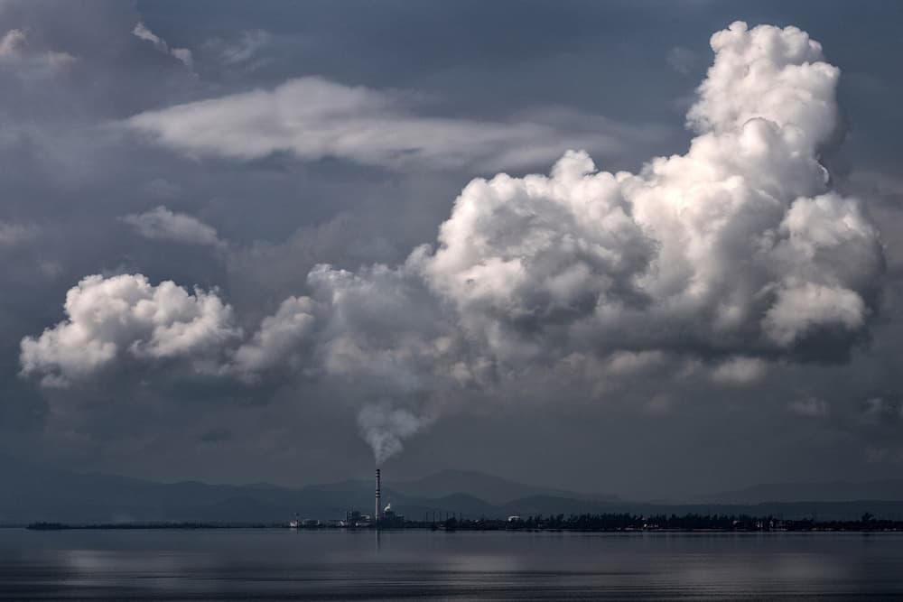 Dramatic Industrial Landscape by Hans-Wolfgang Hawerkamp — canvas wall art