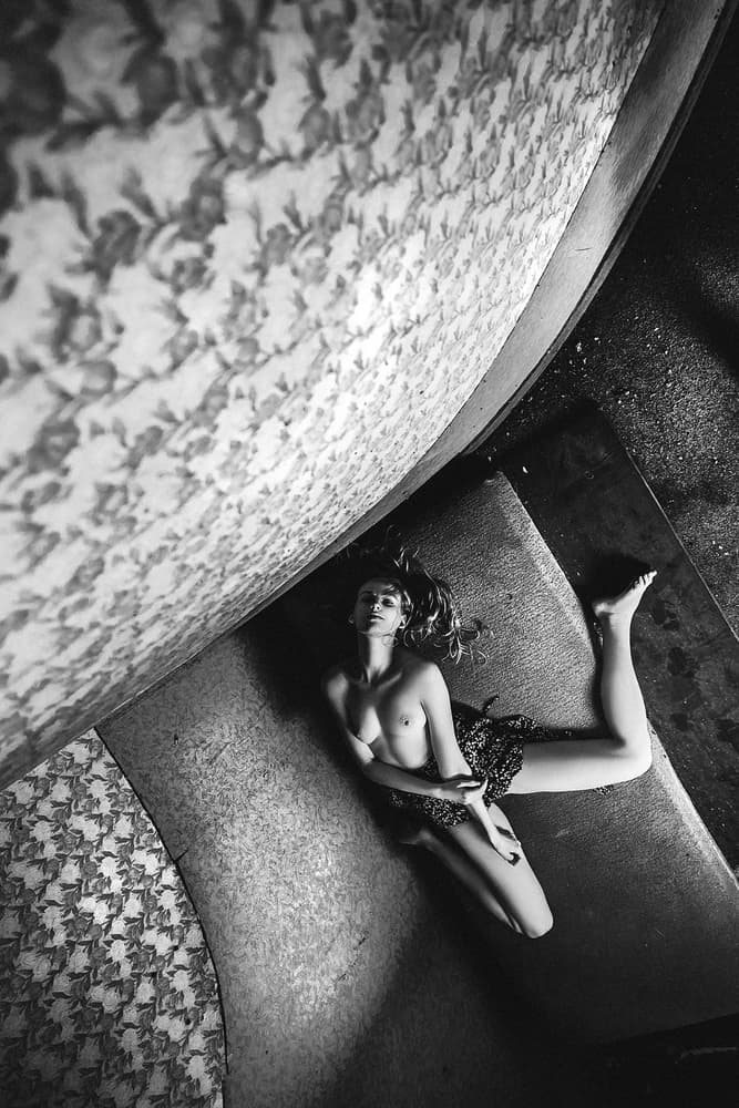 Elegant Nude Figure by Ruslan Bolgov — canvas wall art