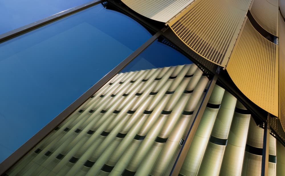 Modern Facade Reflection by Jeroen van de Wiel — canvas wall art