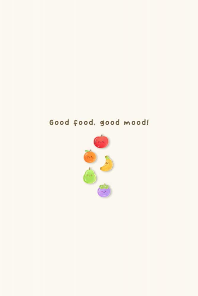 Good Food Happy Fruit by Xuan Thai — canvas wall art