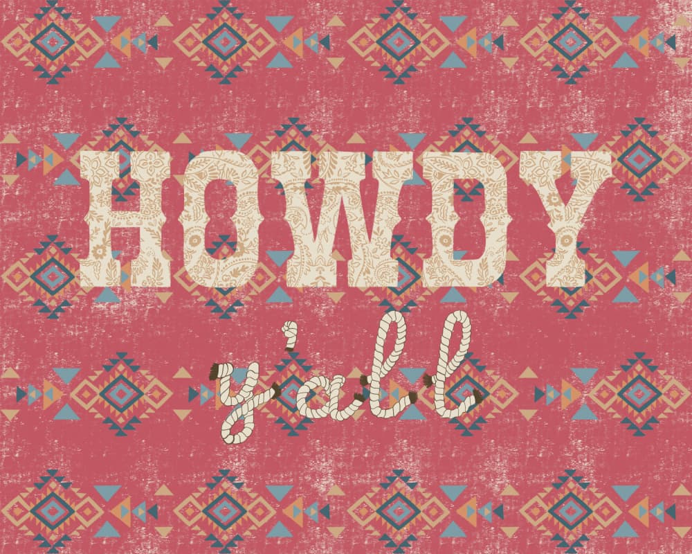 Howdy Y'all Southwest Pattern