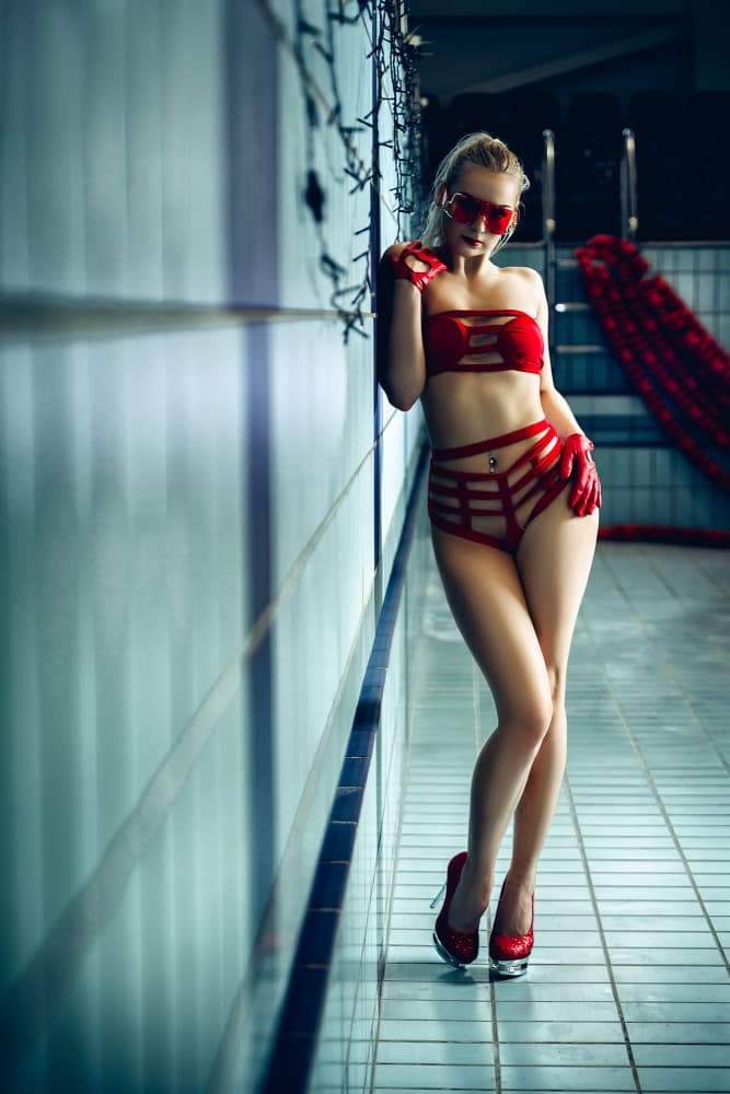 Ready to swim by Ruslan Bolgov — canvas wall art
