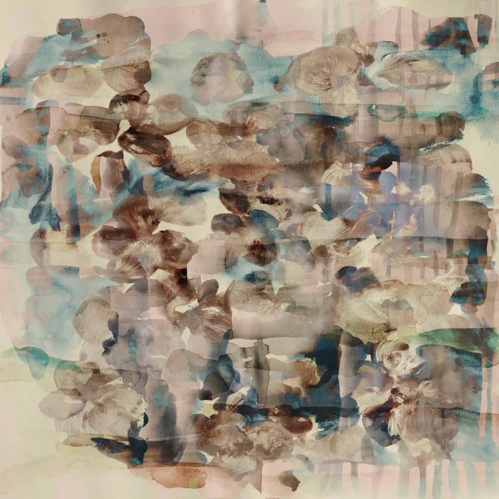 Muted Organic Washes by Gemma Bardot — canvas wall art