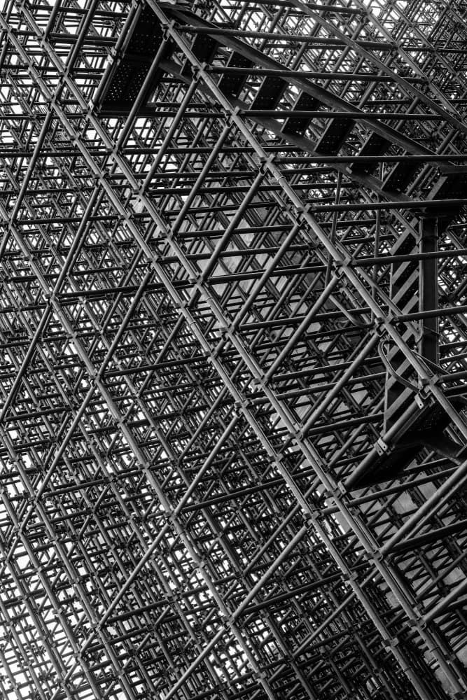 Steel Geometry by Shot by Clint — canvas wall art