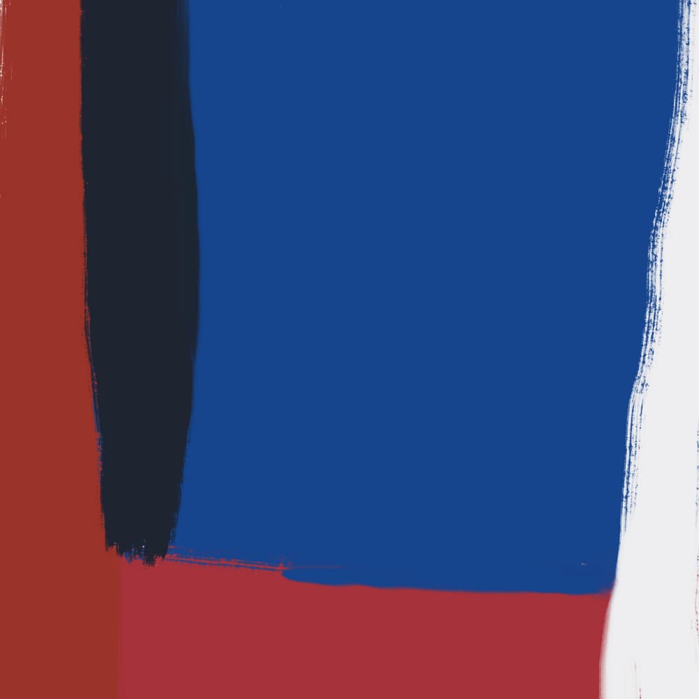 Abstract Color Blocks by Little Dean — canvas wall art