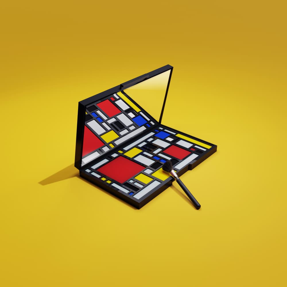 Modern Art Palette by Artem Pozdniakov — canvas wall art