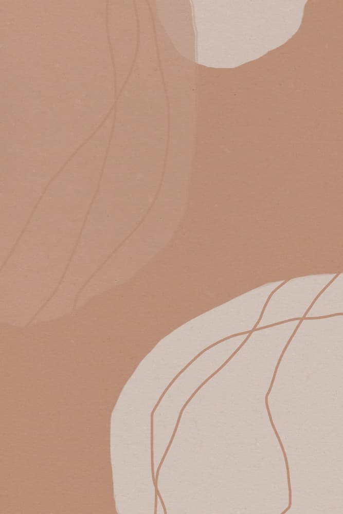 Earthy Abstract Shapes by Dina Dankers — canvas wall art
