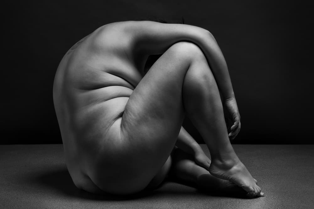 Quiet Nude Form by Anton Belovodchenko — canvas wall art