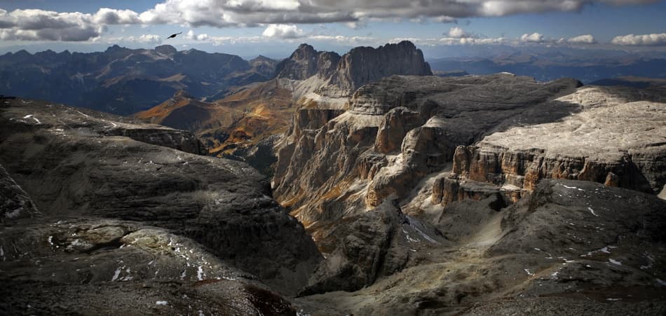 Dolomites Mountain Landscape by Nicolas Schumacher — canvas wall art