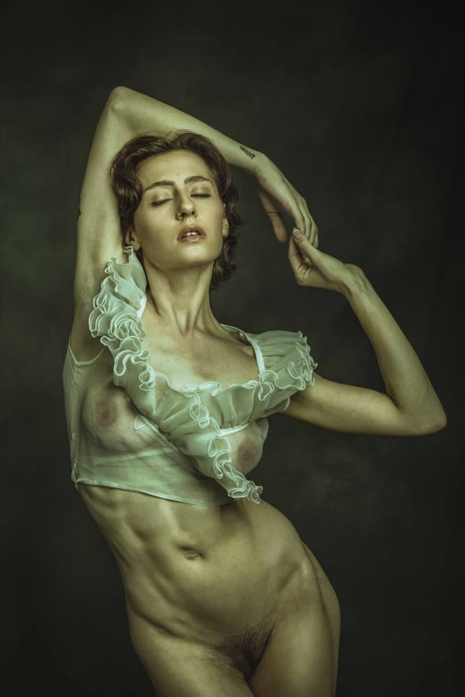 Serene Female Form by Eddie Kavanagh — canvas wall art