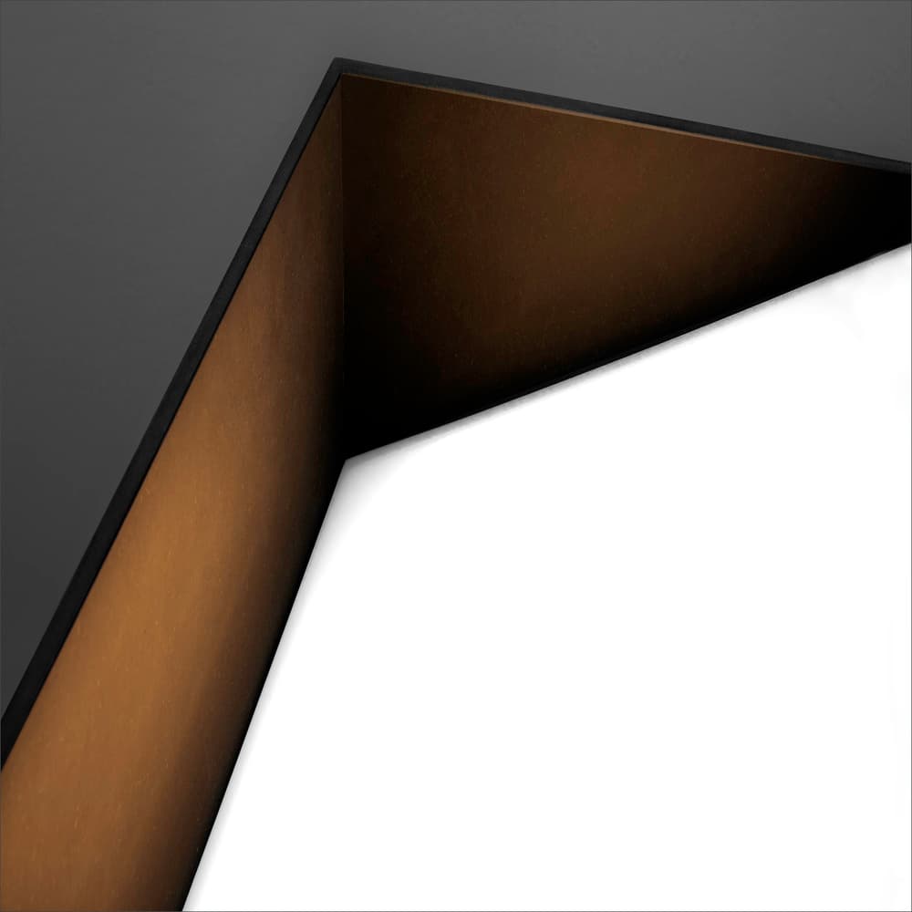 Warm Geometric Shadow by Gilbert Claes — canvas wall art