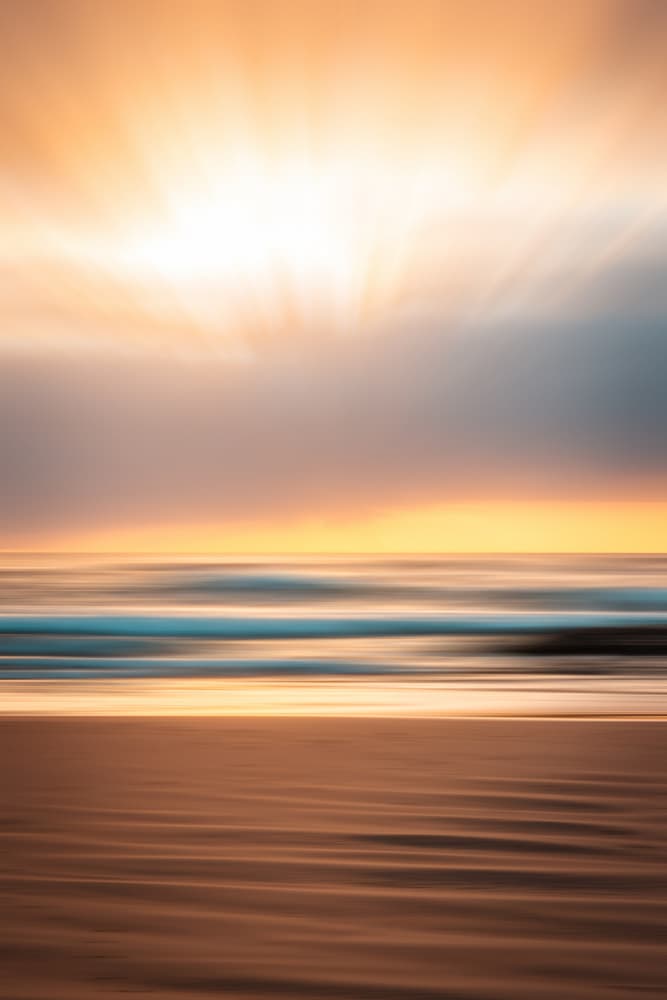 Dreamy Coastal Glow by Hein Jonker — canvas wall art