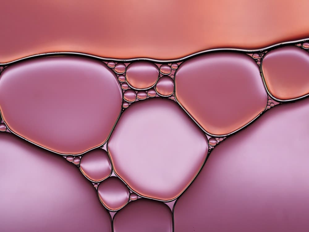 Fluid Pink Purple Abstract by Heidi Westum — canvas wall art