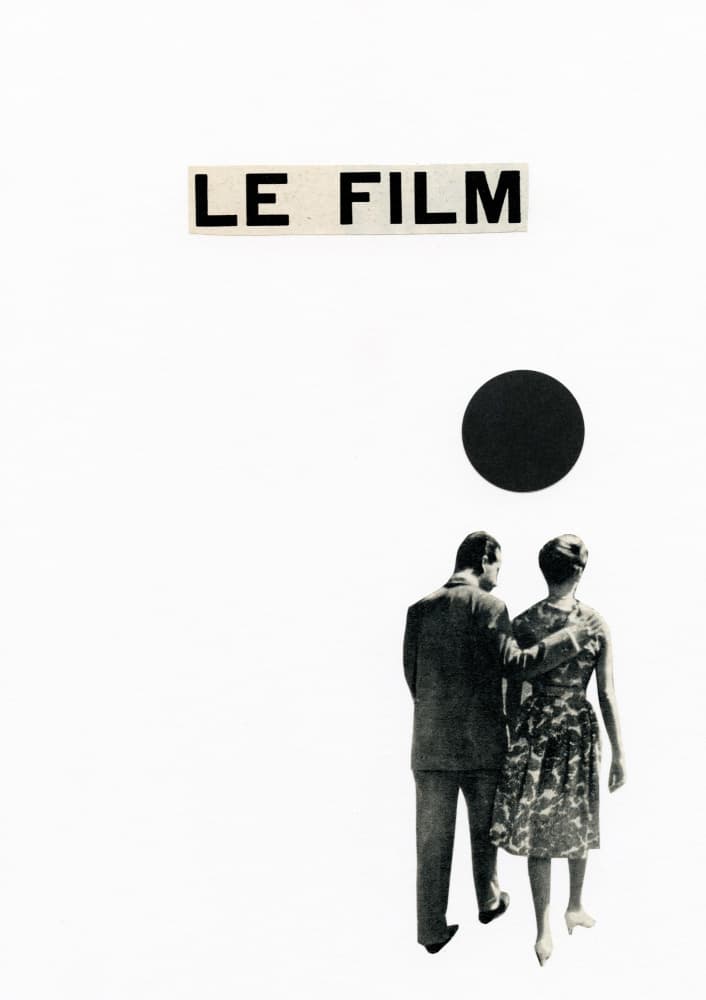 Le Film Couple by Cassia Beck — canvas wall art