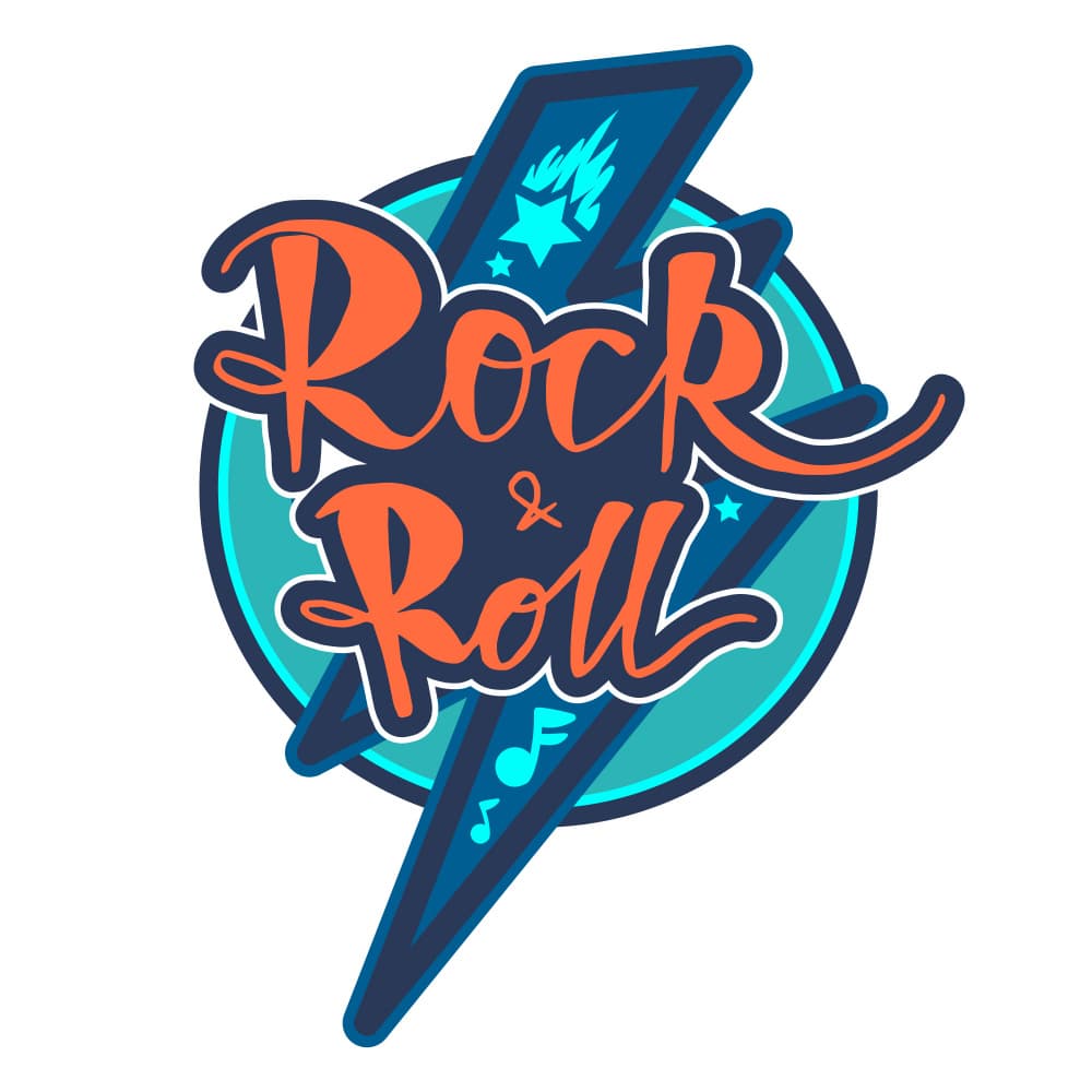Rock and Roll Energy by Marika Barsrsind β canvas wall art