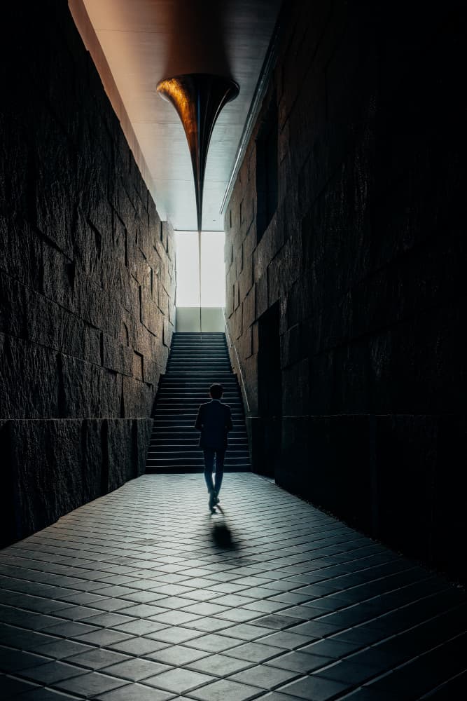 Steps to the Light by Yuzo Fujii — canvas wall art