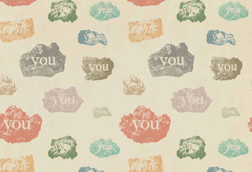 Crumpled You Pattern by Florent Bodart — canvas wall art