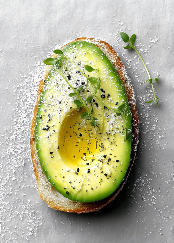 Fresh Avocado Toast by Justyna Jaszke — canvas wall art