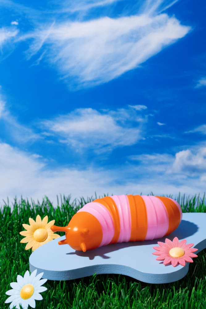 Sunbathing with flowers by Julia Ramiro — canvas wall art