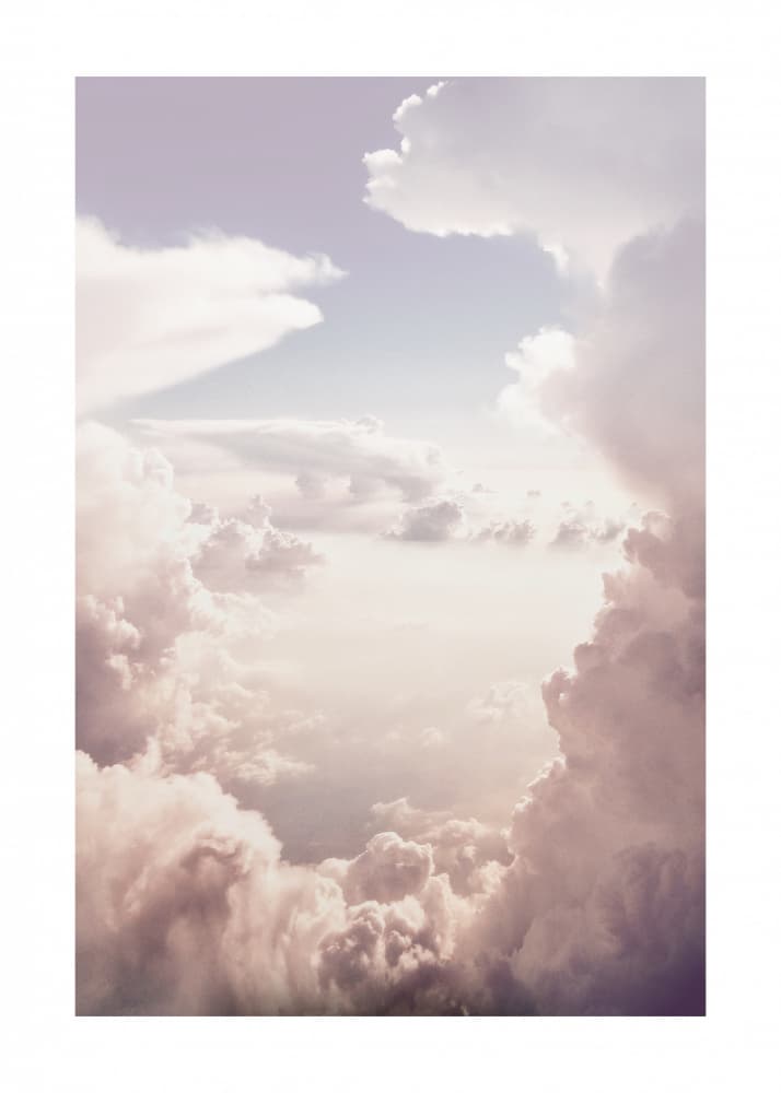 Dreamy Pastel Clouds by Sarah Bühler — canvas wall art