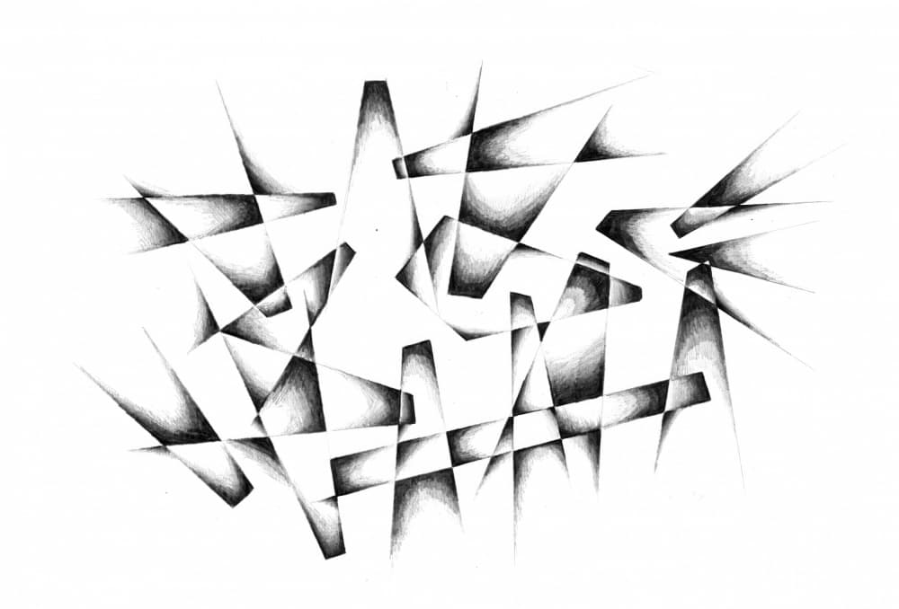Dynamic Abstract Forms by Kulik — canvas wall art