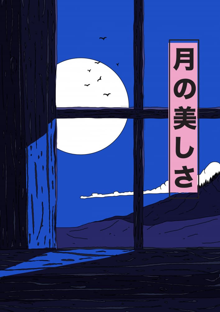 Moonlight Through Window by Nicholas — canvas wall art