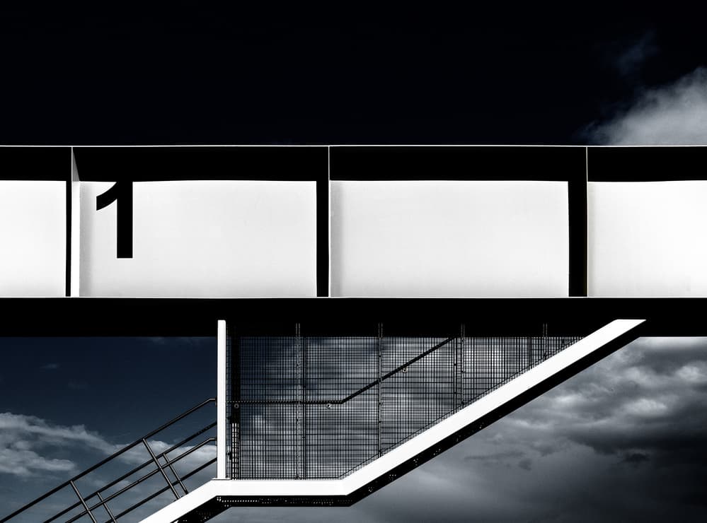 Stark Modern Geometry by Harry Verschelden — canvas wall art