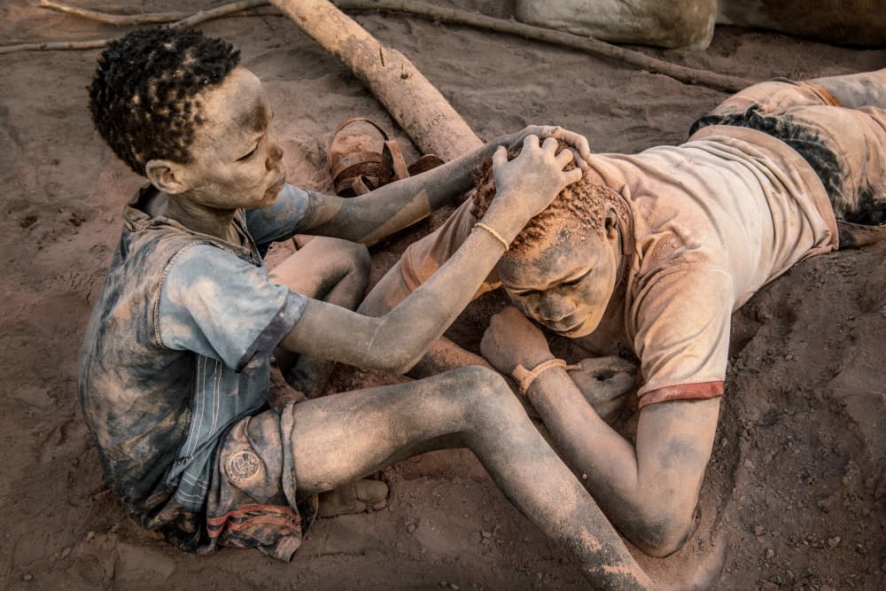 Childhood Dirt Play by Trevor Cole — canvas wall art