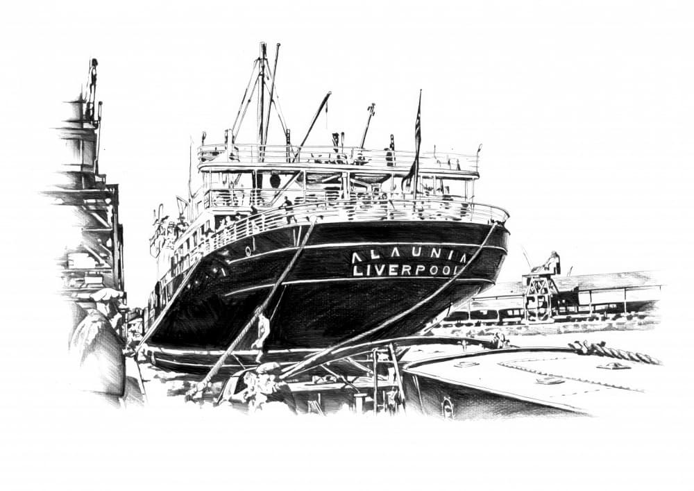 Shipyard Dry Dock by Kulik — canvas wall art