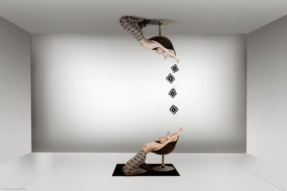 Surreal Inverted Figures by Christine von Diepenbroek — canvas wall art