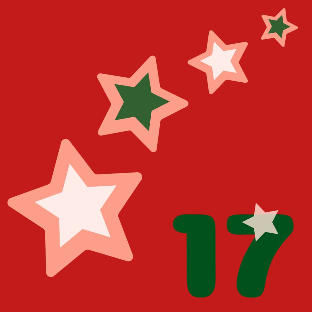 Christmas Stars Seventeen by Marika Barsrsind β canvas wall art