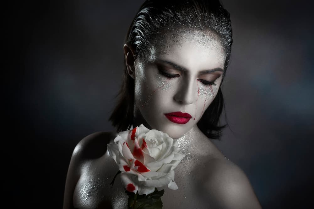 Gothic Rose Beauty by Peppe Tambè — canvas wall art