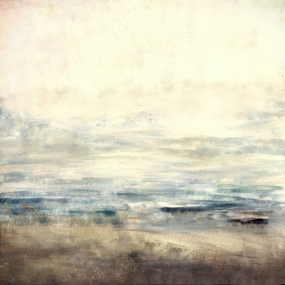 Abstract Ocean Horizon by Alpenglow Workshop — canvas wall art