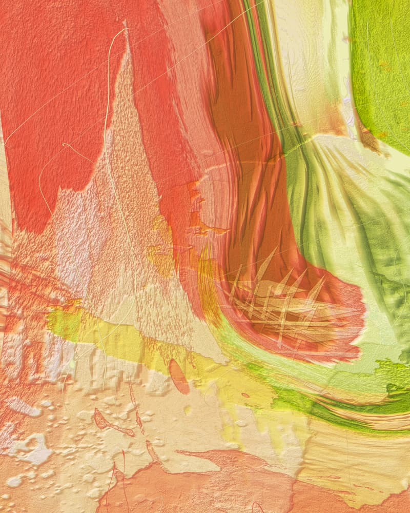 Vibrant Abstract Strokes by Sannel Larson — canvas wall art