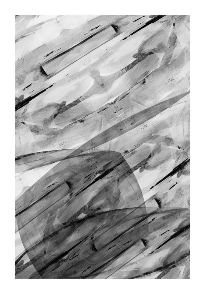 Dynamic Abstract Strokes by cartissi — canvas wall art
