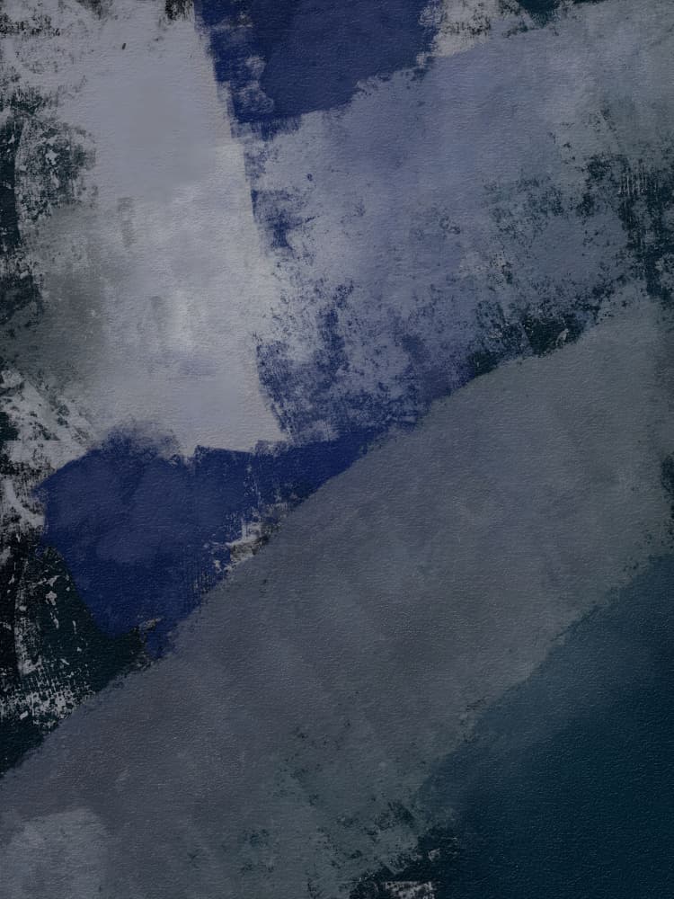 Deep Blue Abstract Texture by Josie George — canvas wall art