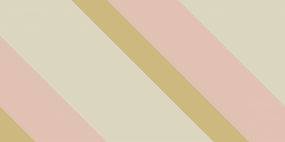 Blush Gold Diagonal Stripes by Dina Dankers — canvas wall art