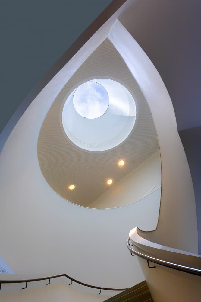 Spiral Staircase Skylight by Wilma Wijers Smeets — canvas wall art