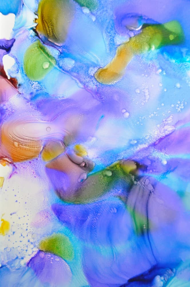 Dreamy Fluid Colors by Jemma Morris — canvas wall art