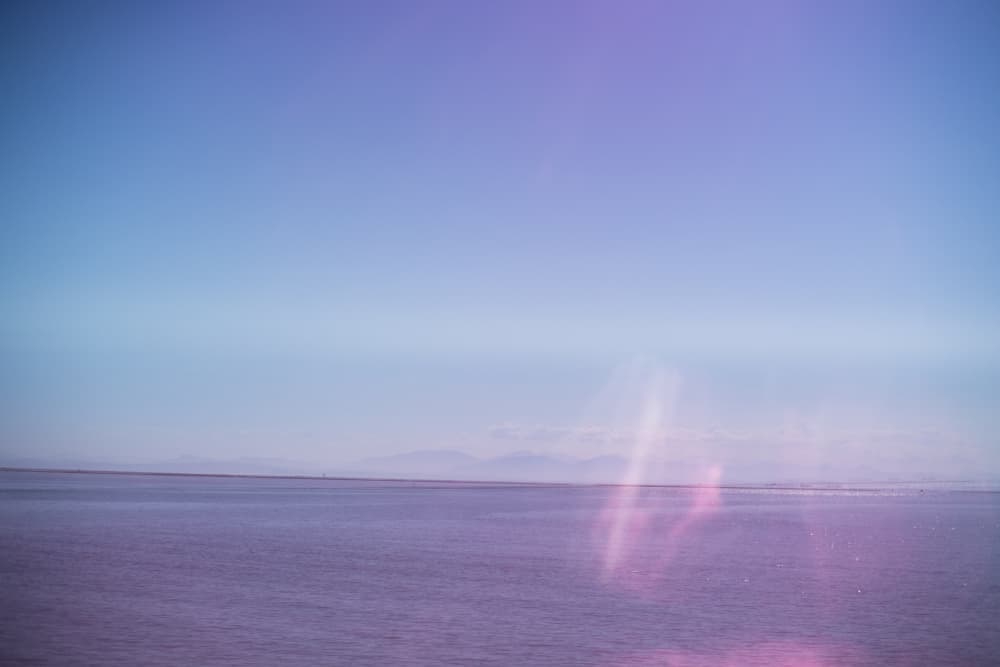 Ethereal Purple Horizon by Lynann Colligan — canvas wall art